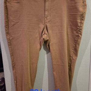 Maurices Light Brown Skinny Jeans 20W NWOT